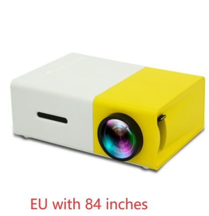 Mini 3D HD LED Portable Projector | Home Theater & HDMI-Compatible