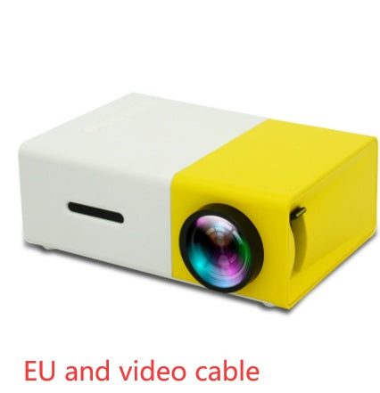 Mini 3D HD LED Portable Projector | Home Theater & HDMI-Compatible