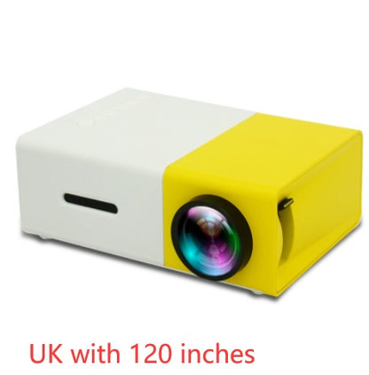 Mini 3D HD LED Portable Projector | Home Theater & HDMI-Compatible