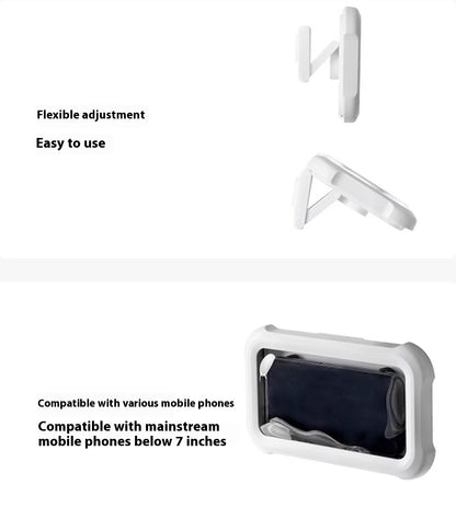 Waterproof Retractable Bathroom Phone Stand