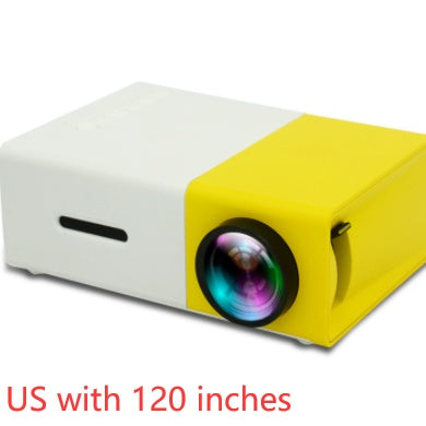 Mini 3D HD LED Portable Projector | Home Theater & HDMI-Compatible