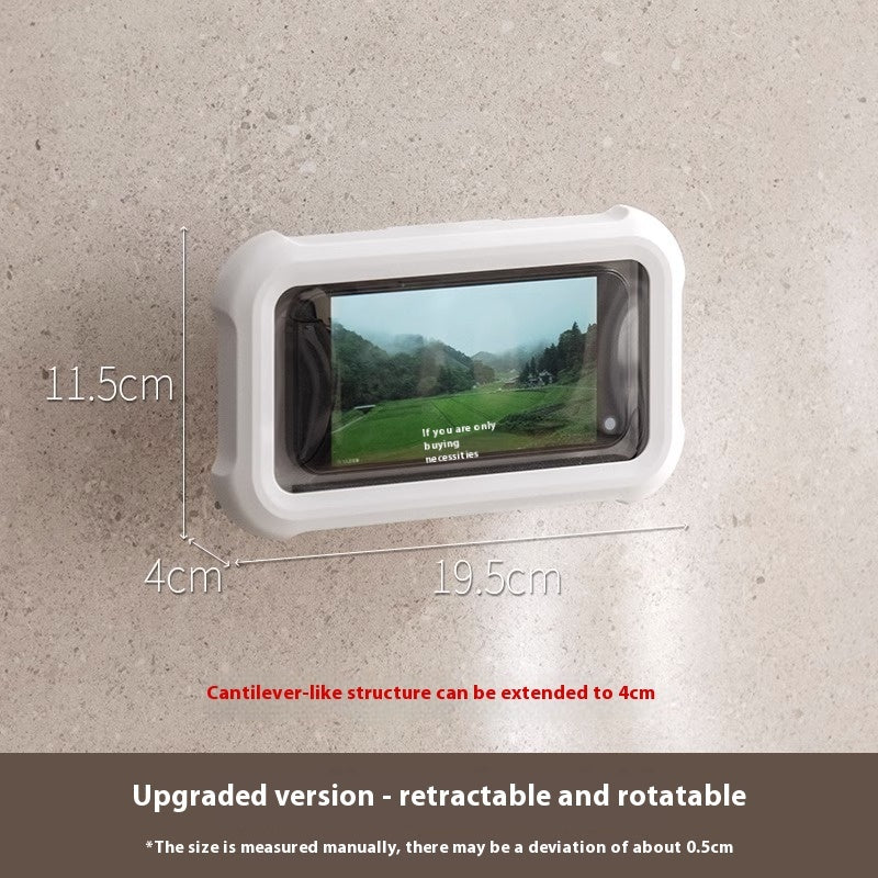 Waterproof Retractable Bathroom Phone Stand