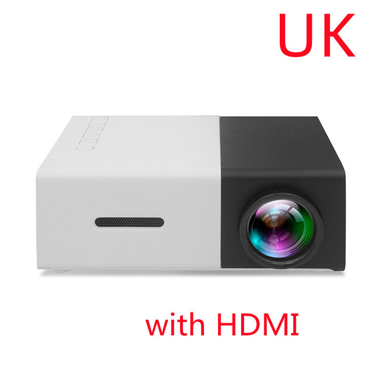 Mini 3D HD LED Portable Projector | Home Theater & HDMI-Compatible