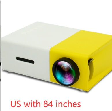 Mini 3D HD LED Portable Projector | Home Theater & HDMI-Compatible