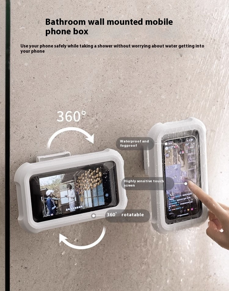 Waterproof Retractable Bathroom Phone Stand