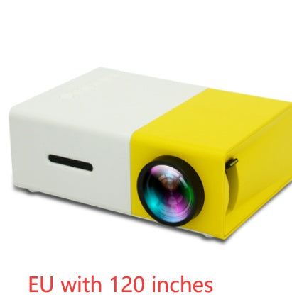 Mini 3D HD LED Portable Projector | Home Theater & HDMI-Compatible