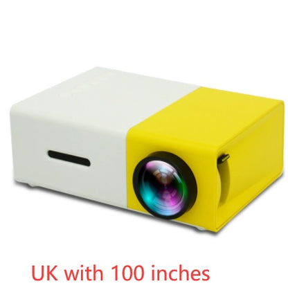 Mini 3D HD LED Portable Projector | Home Theater & HDMI-Compatible