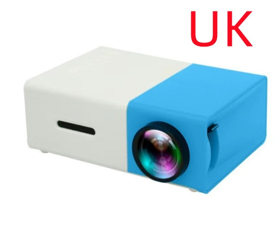 Mini 3D HD LED Portable Projector | Home Theater & HDMI-Compatible