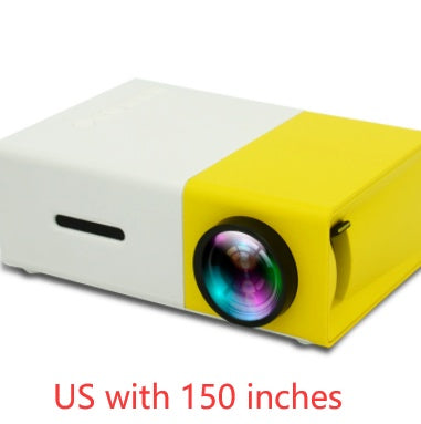 Mini 3D HD LED Portable Projector | Home Theater & HDMI-Compatible